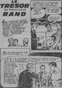 Scan Episode Le Trsor du Professeur Rand pour illustration du travail du dessinateur Carlo Boscaratto